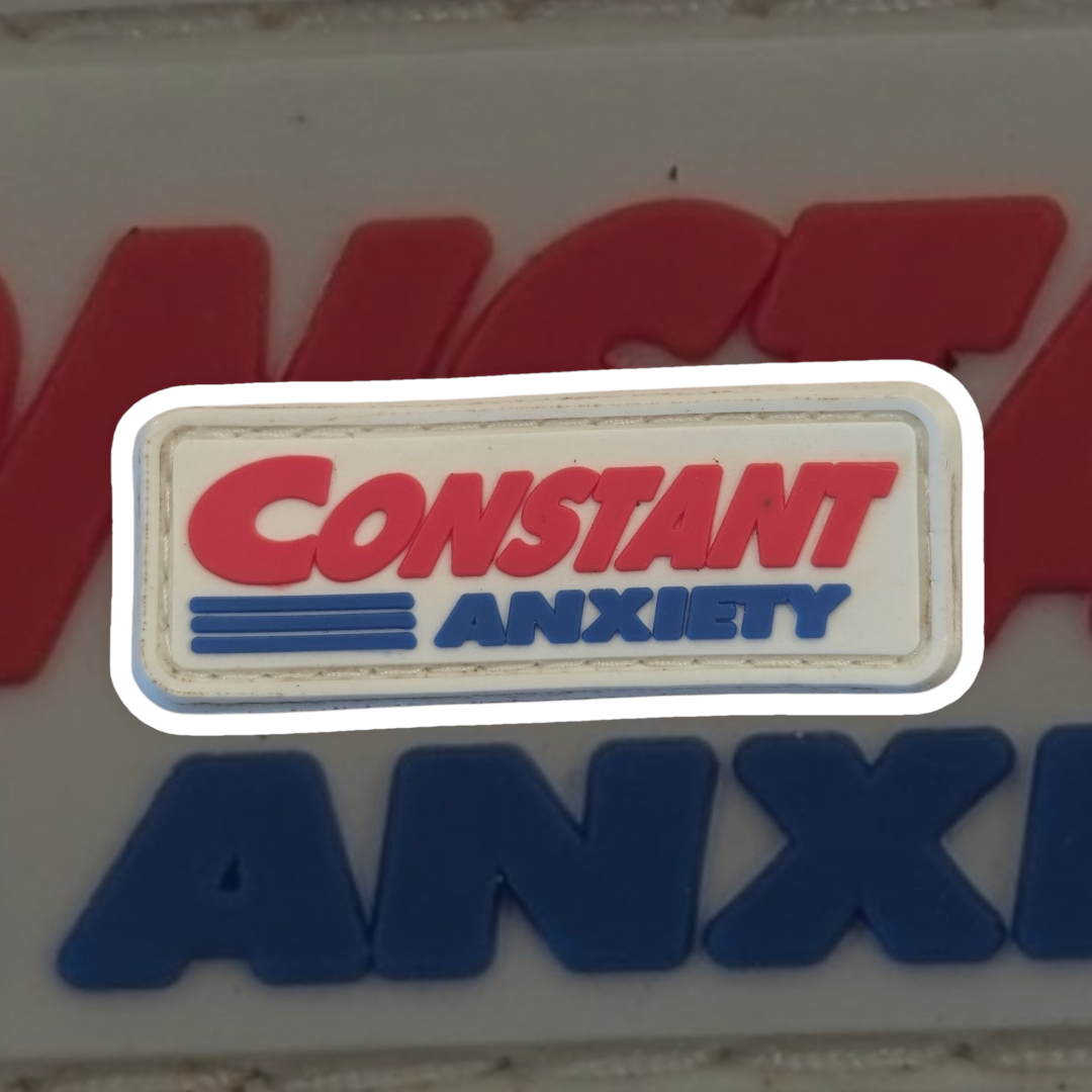 🛒 “Constant Anxiety” Mini Patch – Bulk-Sized Dread
