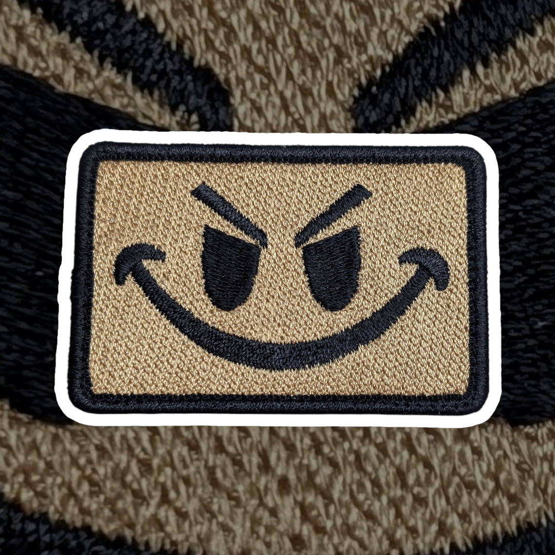 Smirk Face Patch (OCP / Desert Tone)