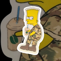 deployed airman military humor sticker vinyl decal 