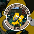 Cartoon characters in a scene with text 'The Worst Brief of Your Life So Far' on a circular badge.