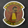 ok fine but im gonna complain funny quote vinyl sticker decal close up
