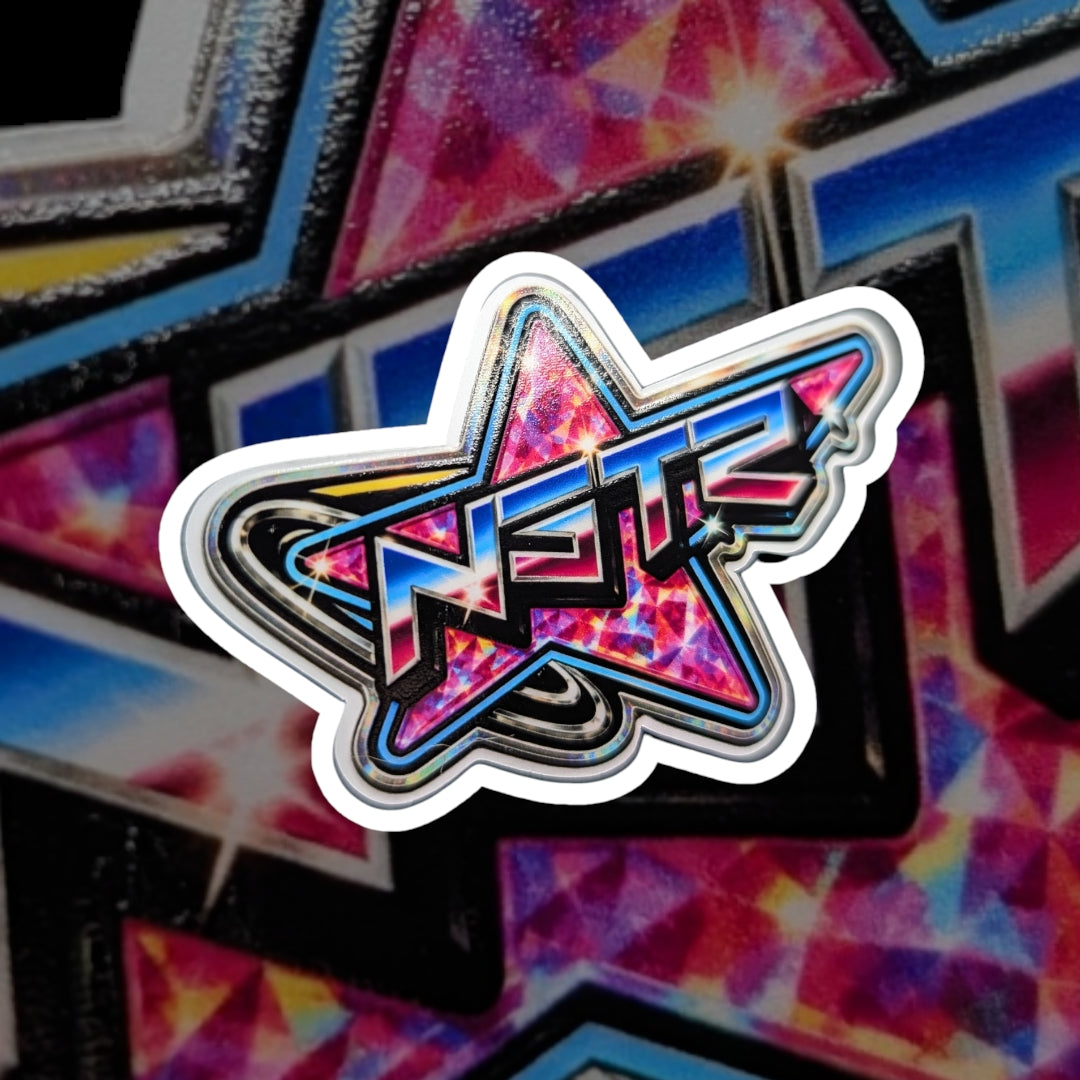 NSTR — Nothing Significant to Report Y2K Bling 3" UV Vinyl Sticker