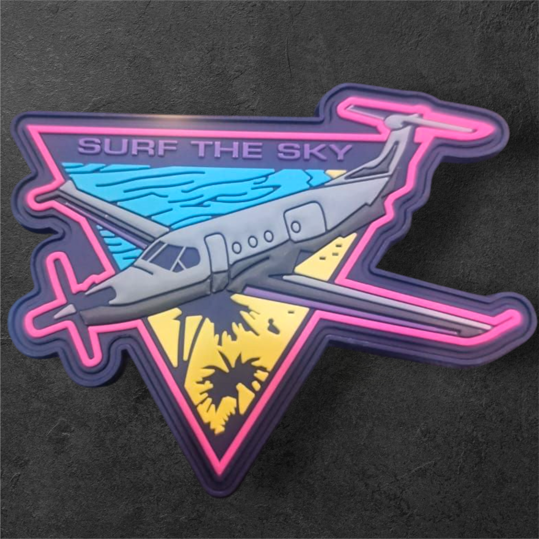 Surf The Sky – U-28A Velcro Morale Patch